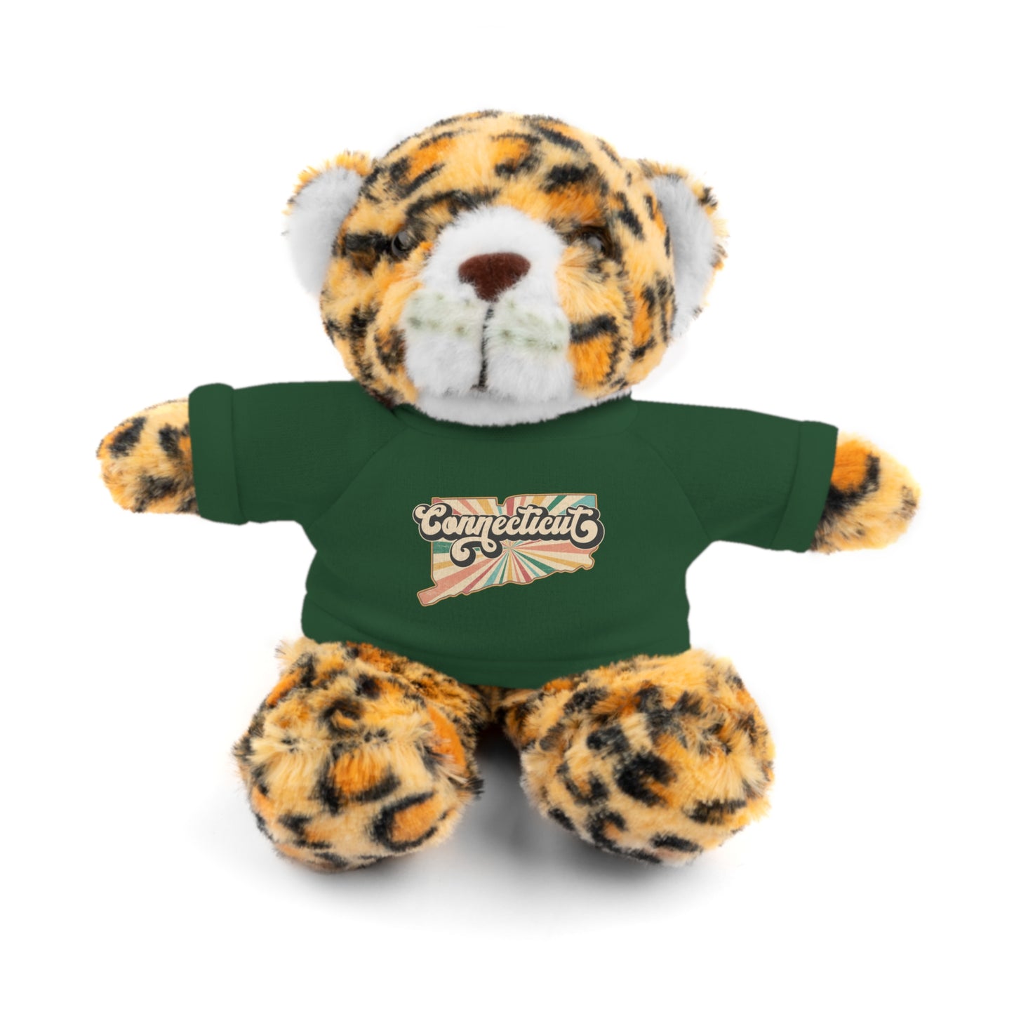 Connecticut Groovy Stuffed Animals with Tee (multiple animals and colors)