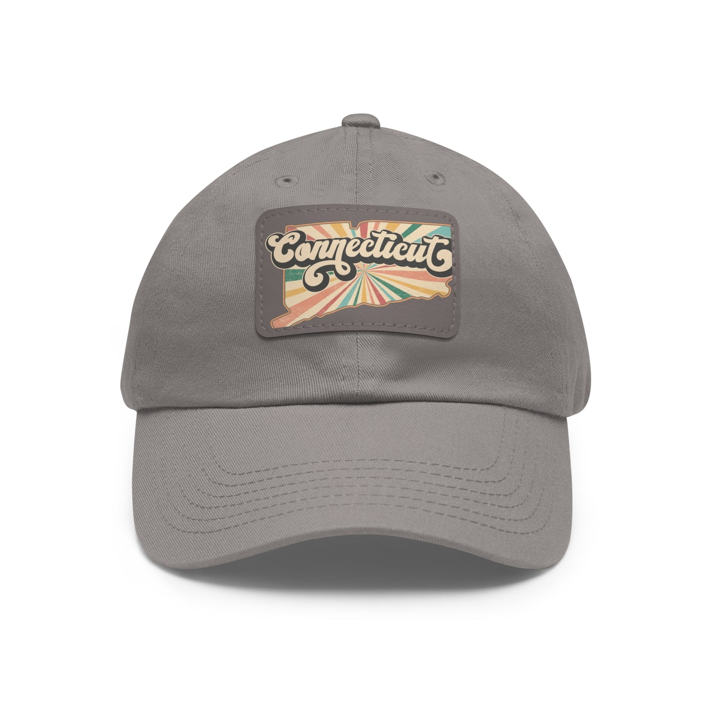Connecticut Groovy Hat with Leather Patch