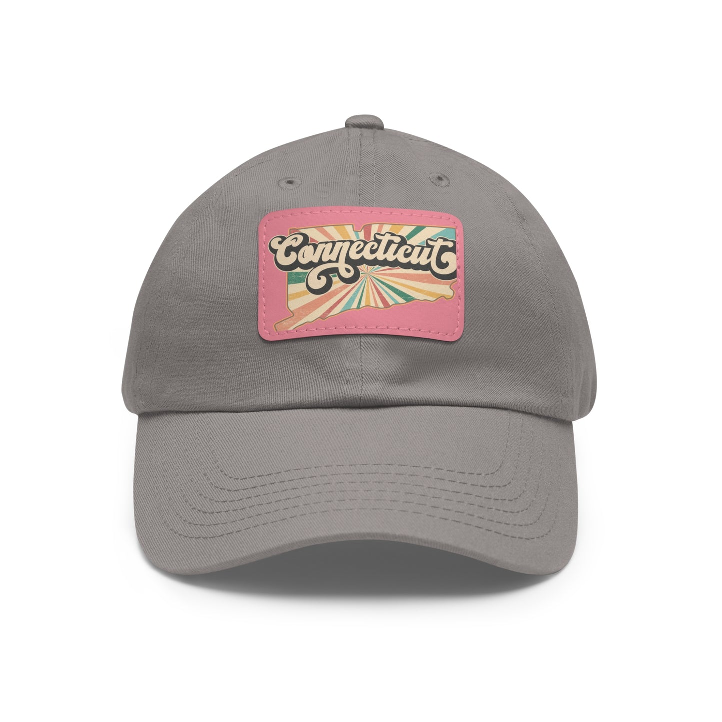 Connecticut Groovy Hat with Leather Patch