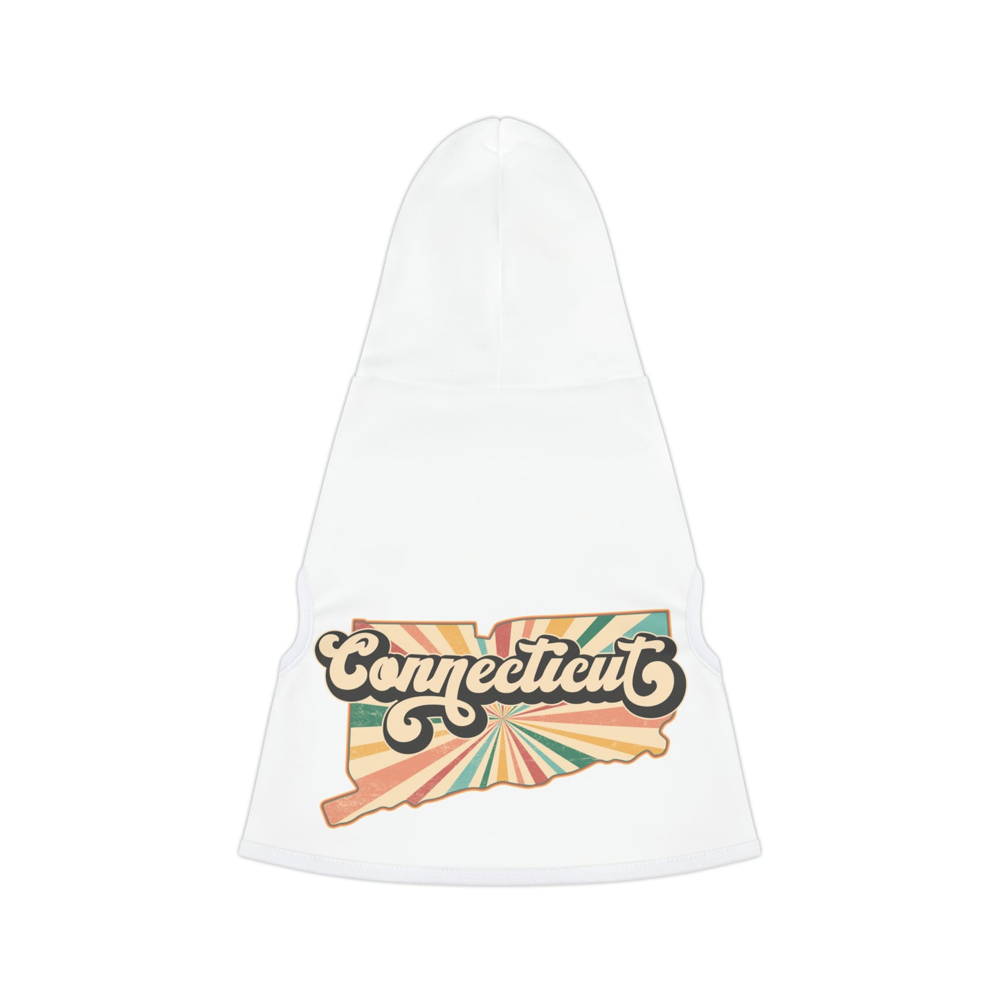 Connecticut Groovy Pet Hoodie