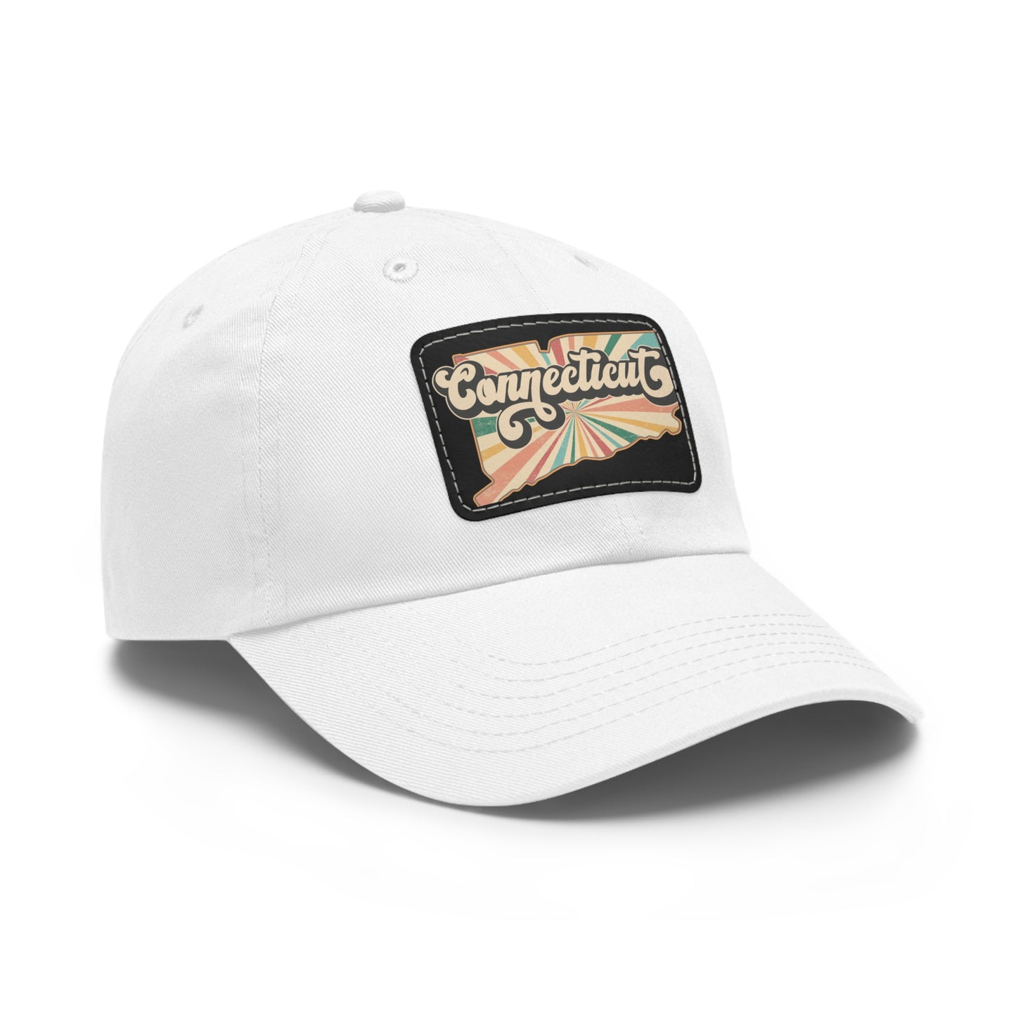 Connecticut Groovy Hat with Leather Patch