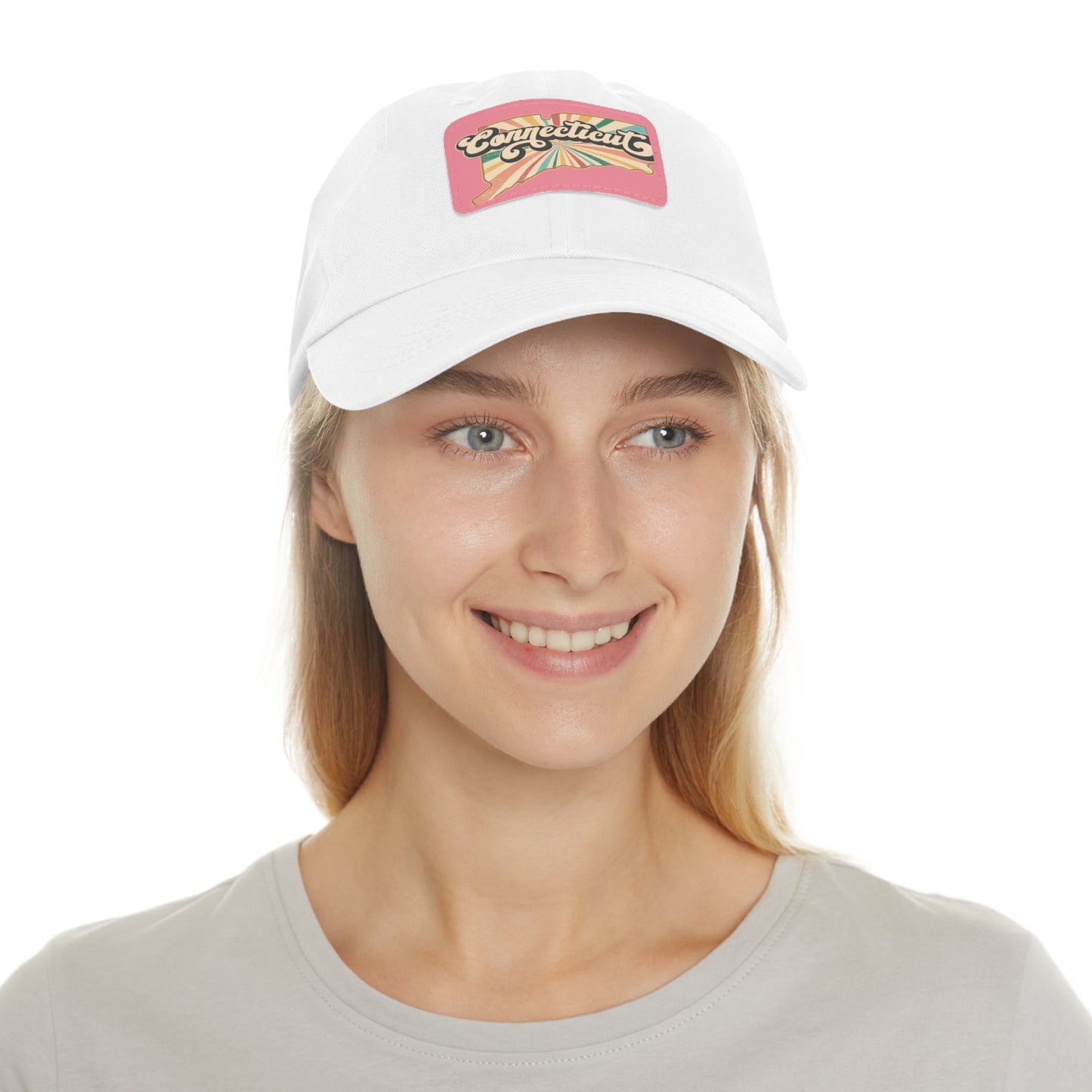 Connecticut Groovy Hat with Leather Patch