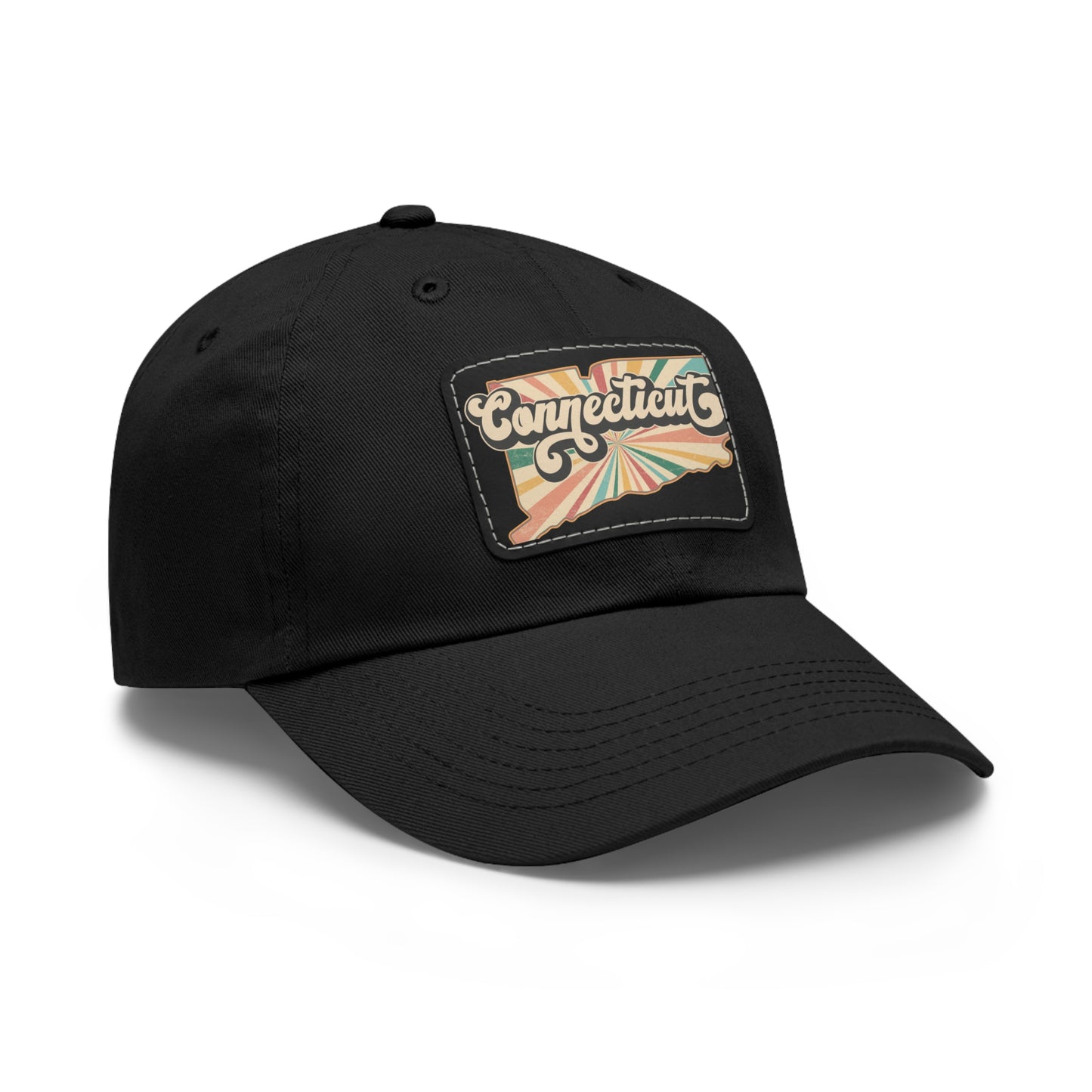 Connecticut Groovy Hat with Leather Patch