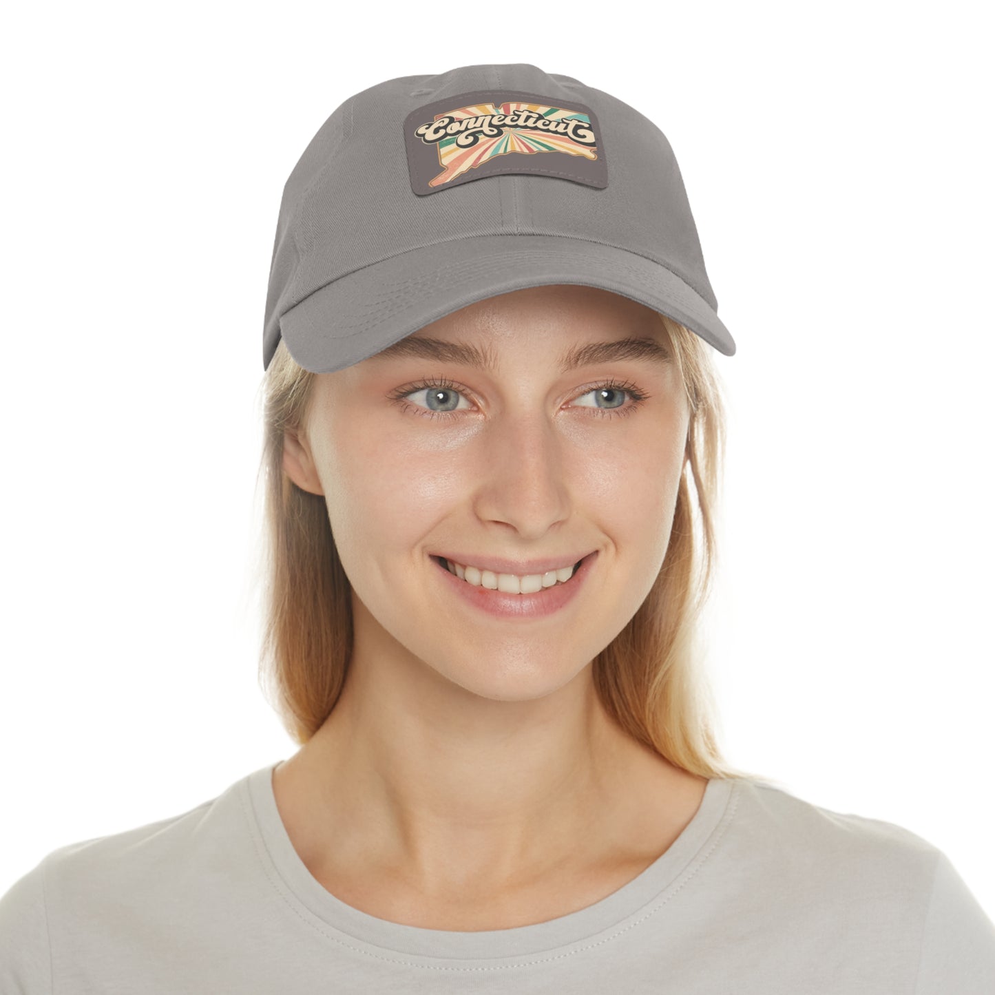 Connecticut Groovy Hat with Leather Patch