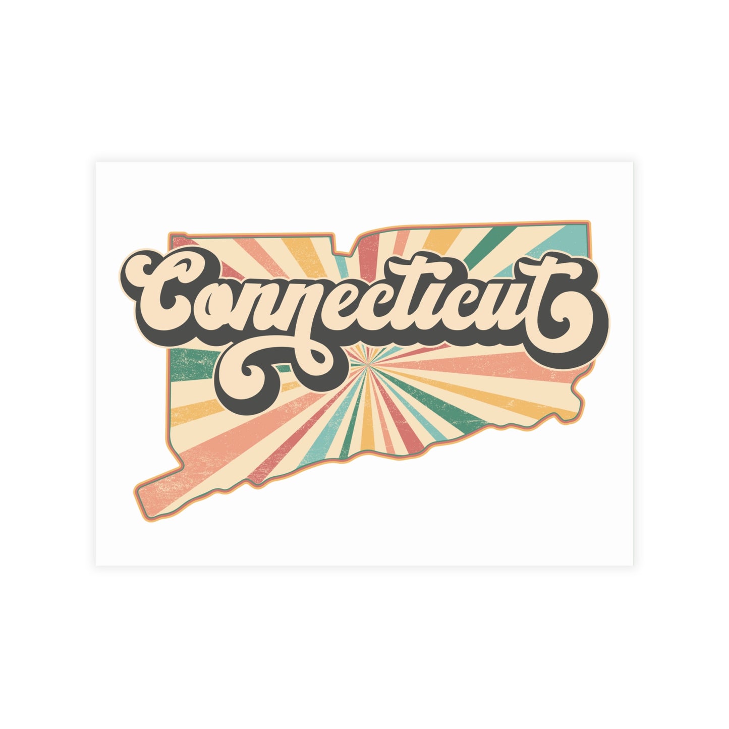 Connecticut Groovy Postcard Bundles (envelopes not included)