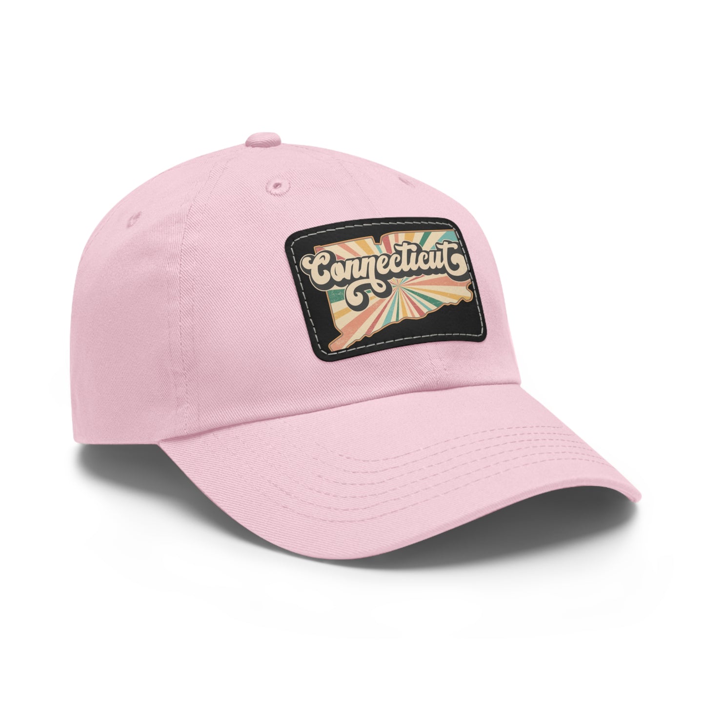 Connecticut Groovy Hat with Leather Patch