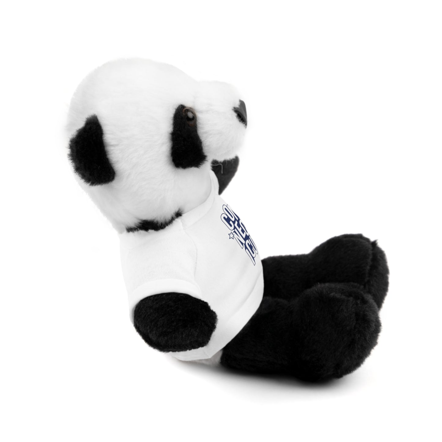 Connecticut Blue Lettering Stuffed Animals with Tee (multiple animals and colors)