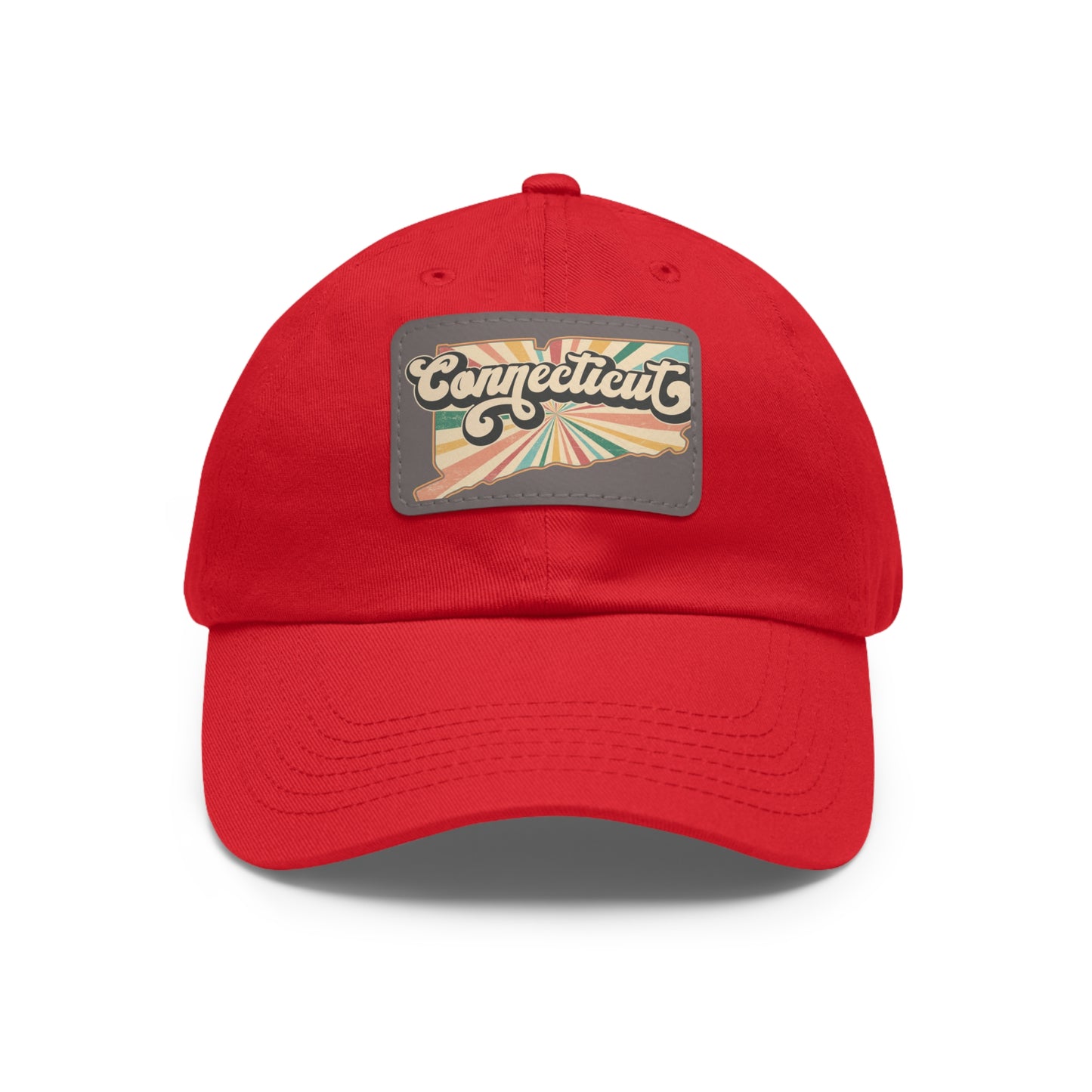 Connecticut Groovy Hat with Leather Patch
