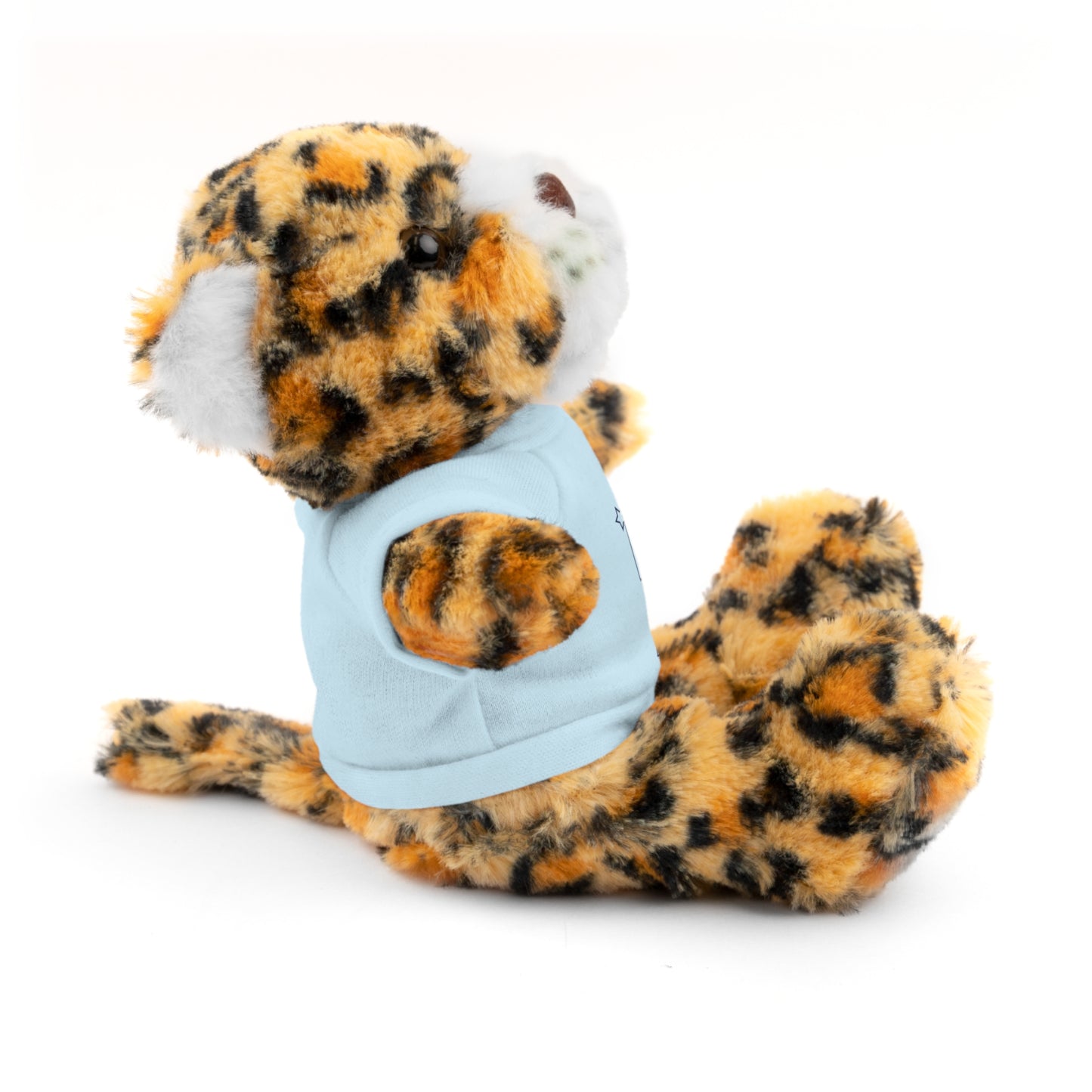 Connecticut Blue Lettering Stuffed Animals with Tee (multiple animals and colors)