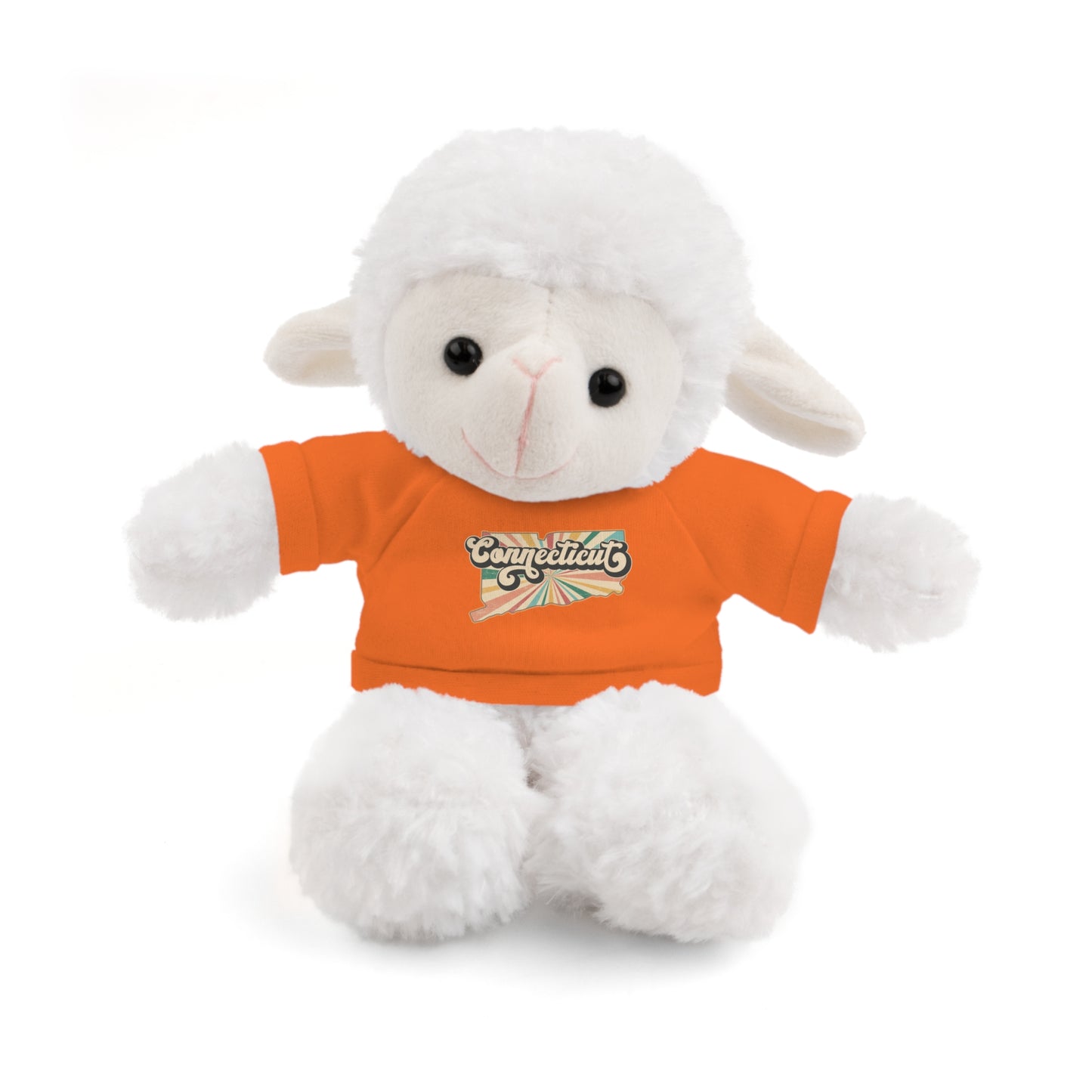 Connecticut Groovy Stuffed Animals with Tee (multiple animals and colors)