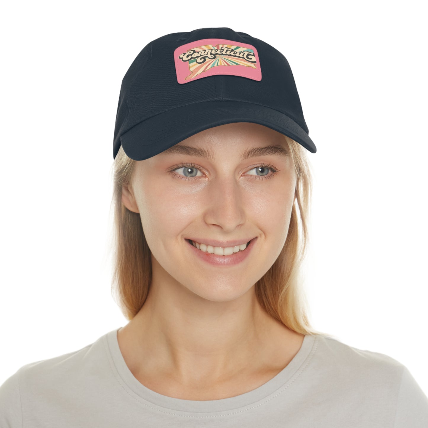 Connecticut Groovy Hat with Leather Patch