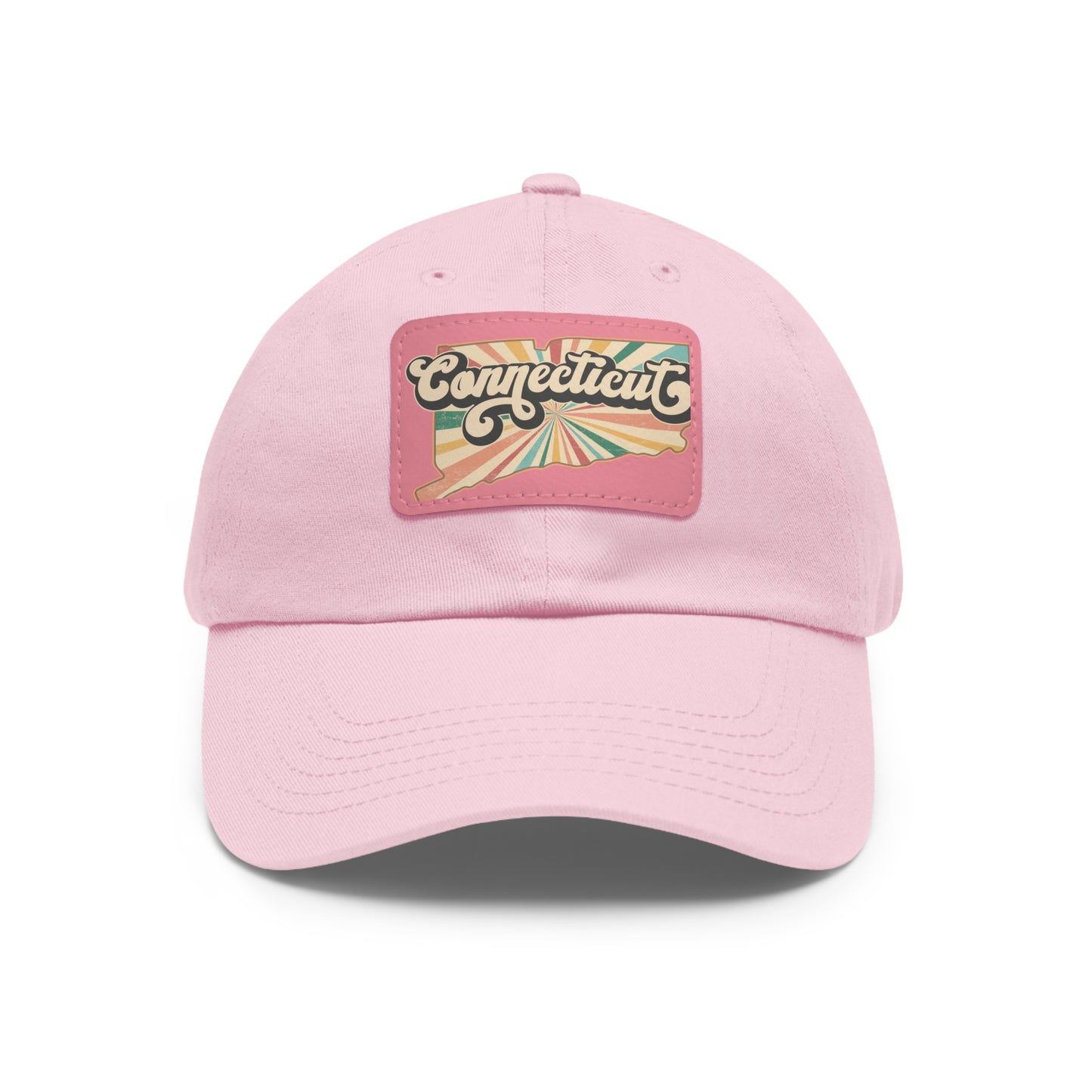 Connecticut Groovy Hat with Leather Patch
