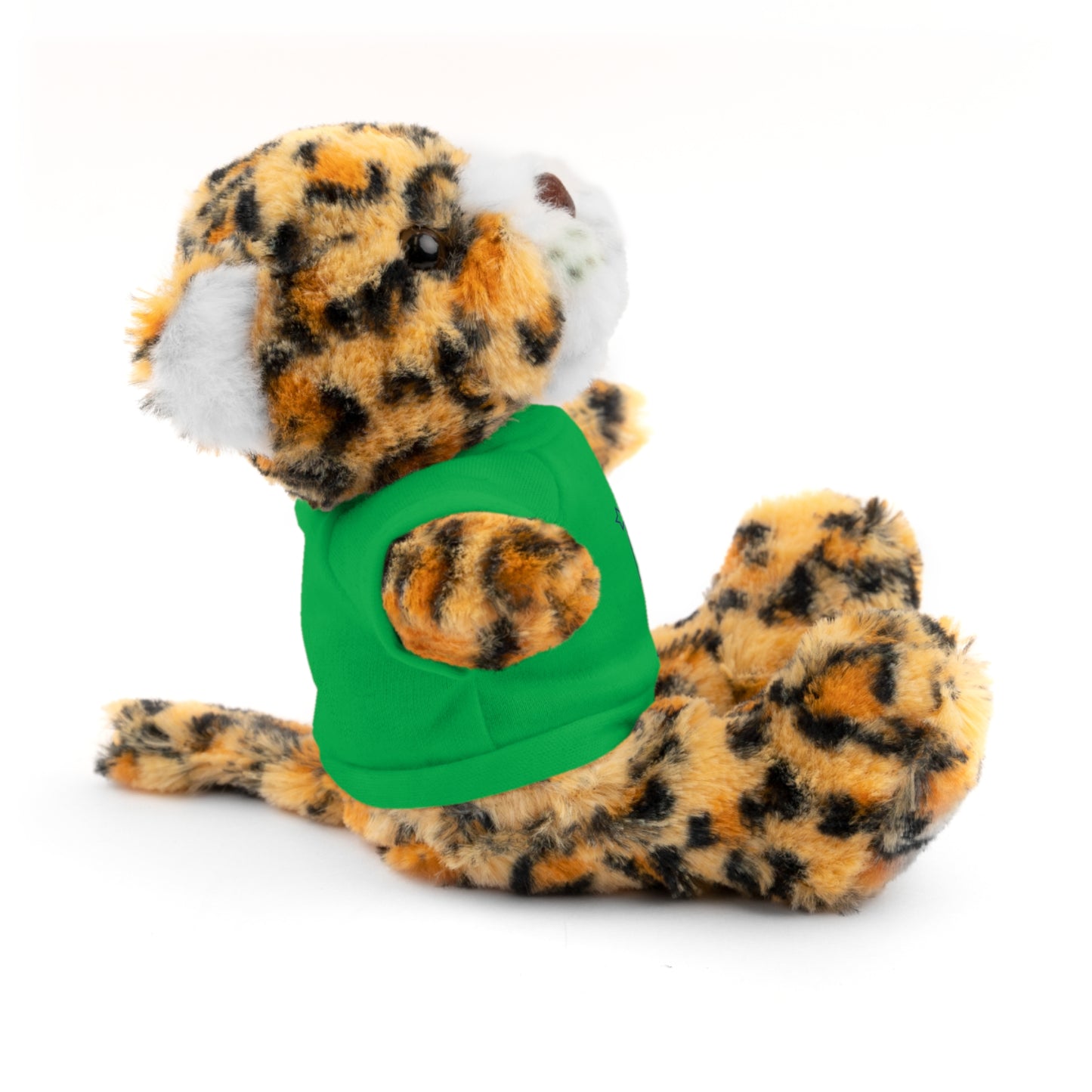 Connecticut Blue Lettering Stuffed Animals with Tee (multiple animals and colors)