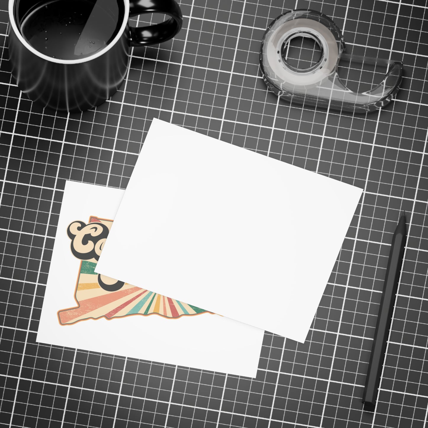 Connecticut Groovy Postcard Bundles (envelopes not included)