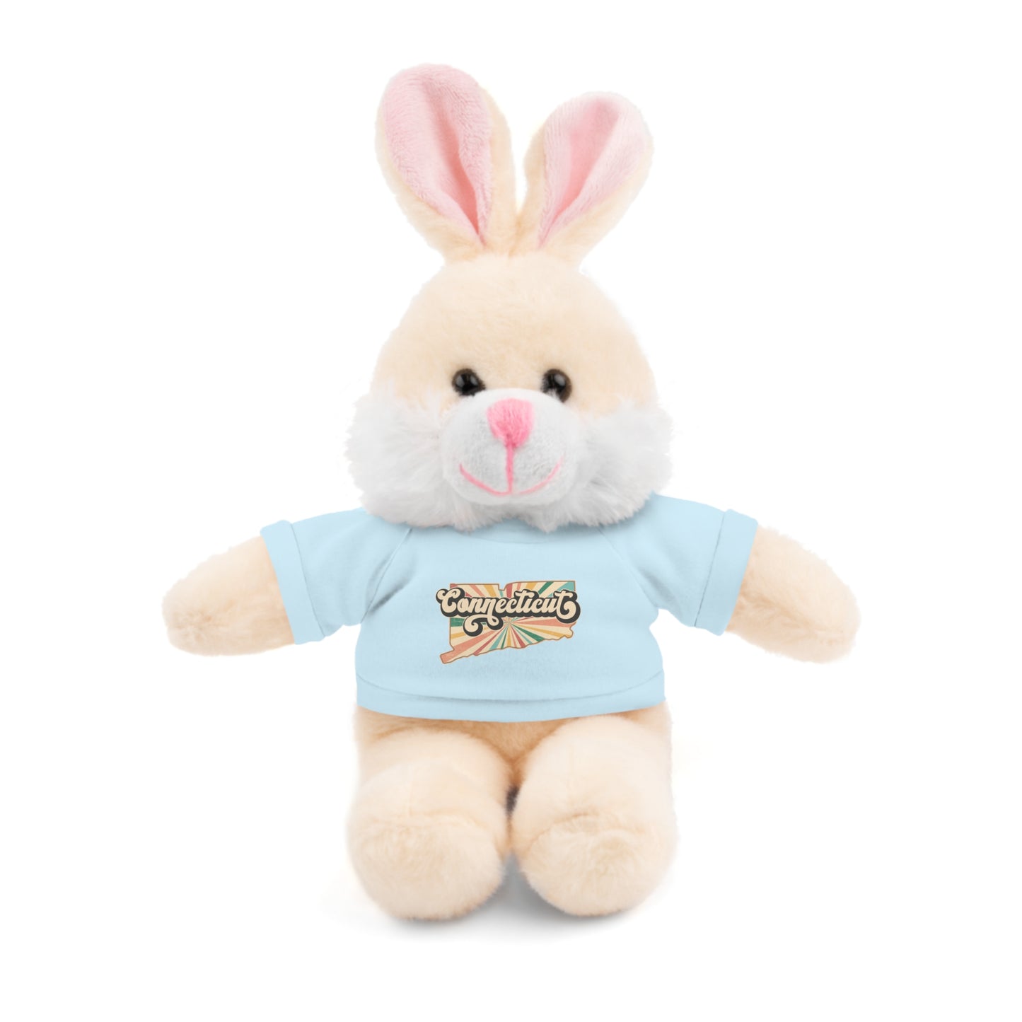 Connecticut Groovy Stuffed Animals with Tee (multiple animals and colors)
