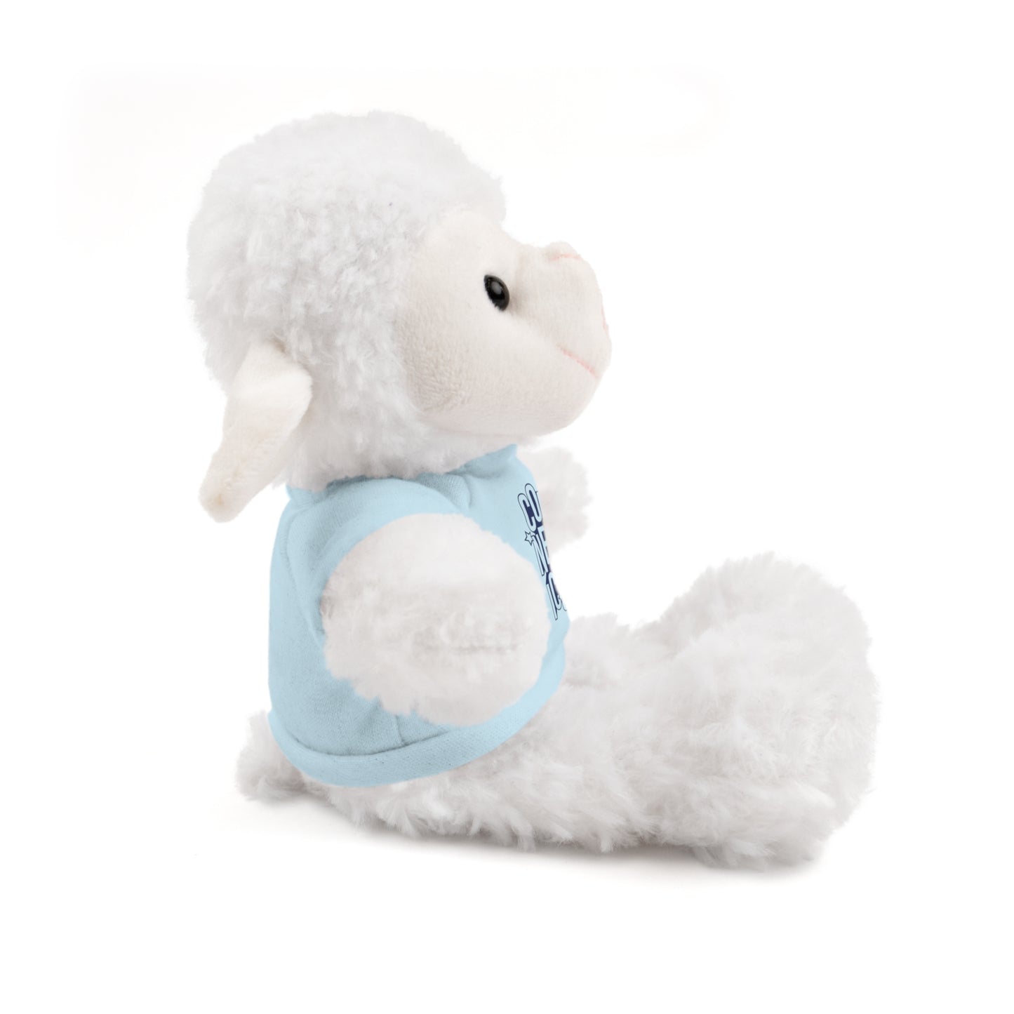 Connecticut Blue Lettering Stuffed Animals with Tee (multiple animals and colors)