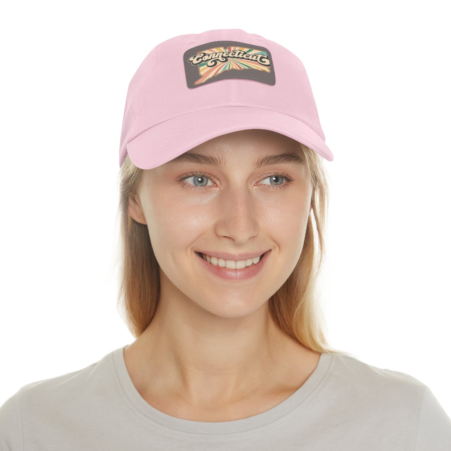 Connecticut Groovy Hat with Leather Patch