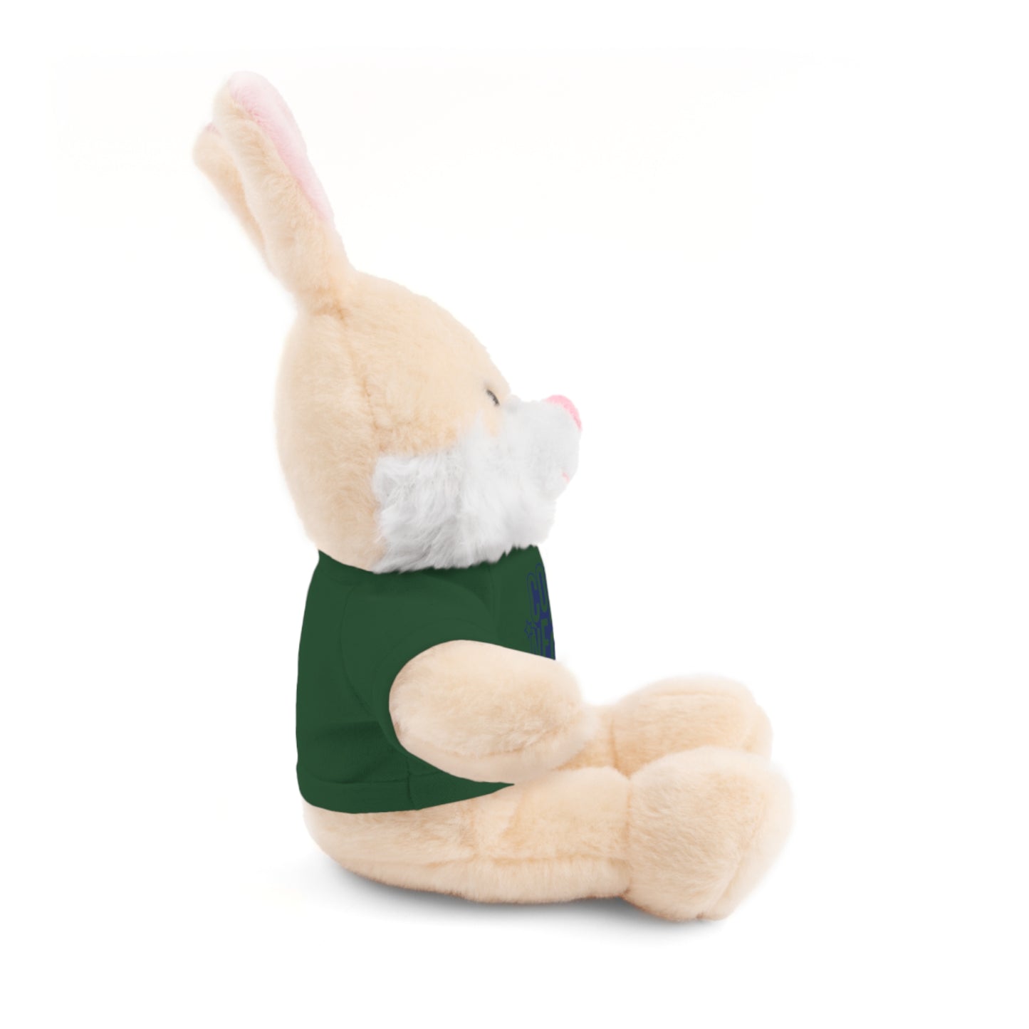 Connecticut Blue Lettering Stuffed Animals with Tee (multiple animals and colors)