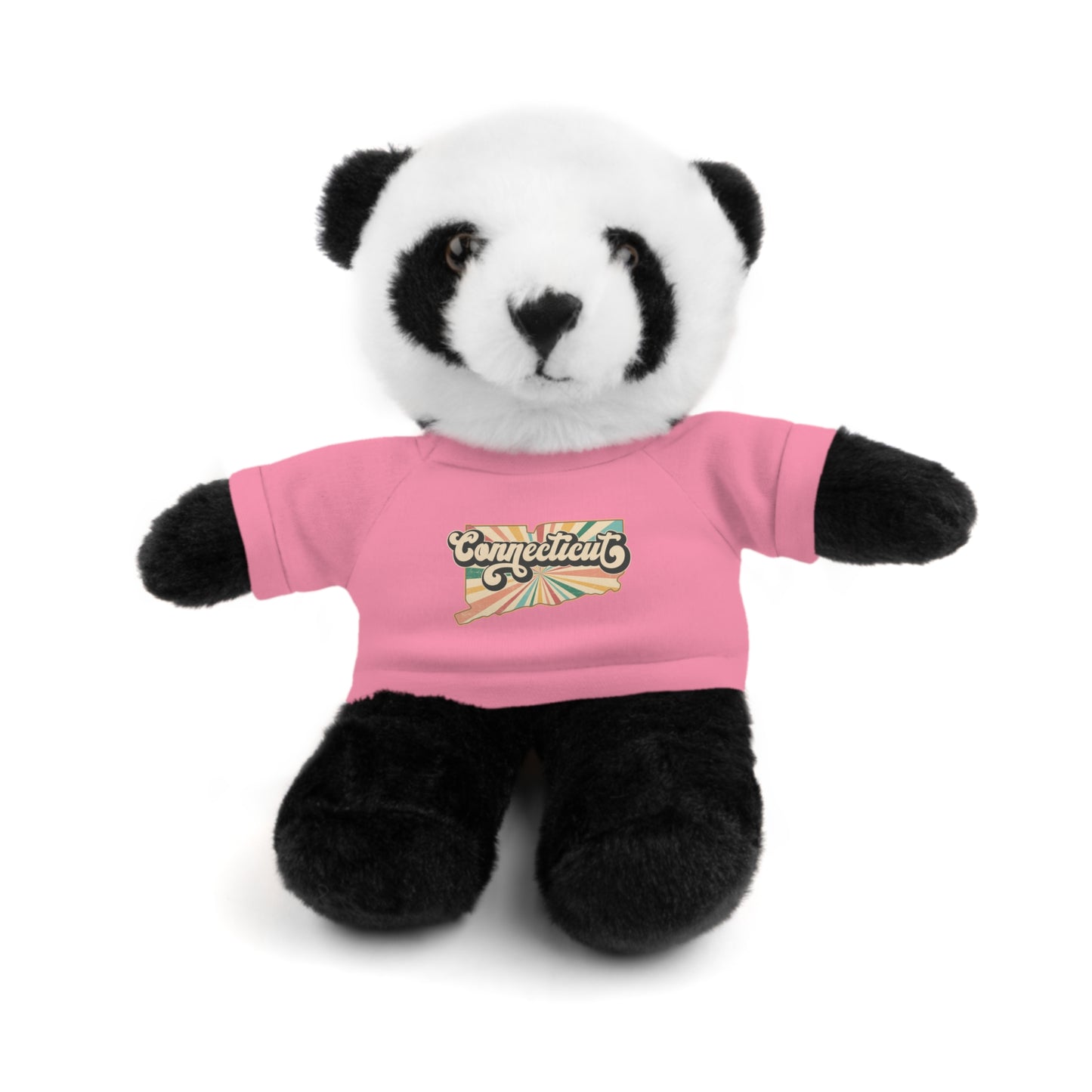 Connecticut Groovy Stuffed Animals with Tee (multiple animals and colors)