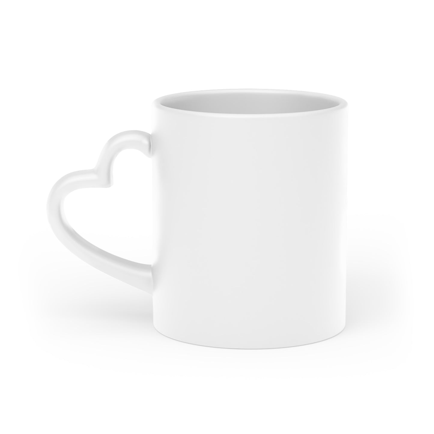 Connecticut Valentine Heart-Shaped Mug