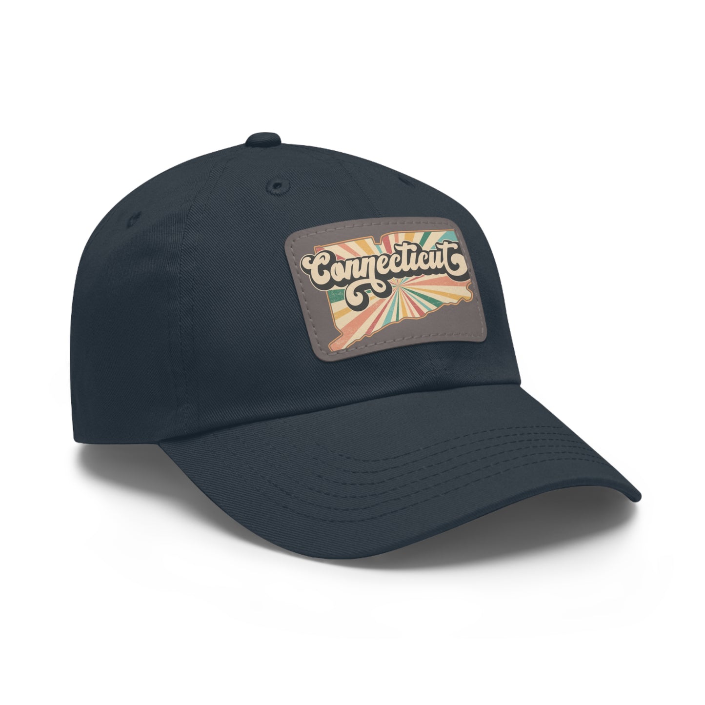 Connecticut Groovy Hat with Leather Patch