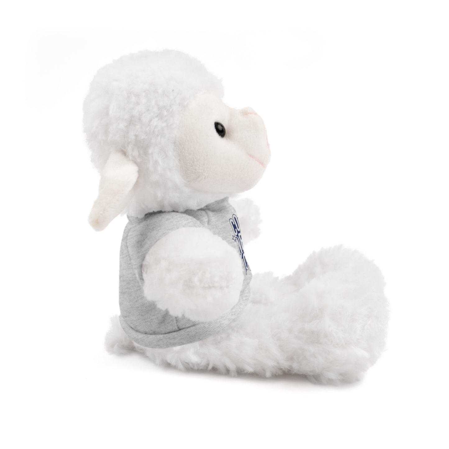 Connecticut Blue Lettering Stuffed Animals with Tee (multiple animals and colors)