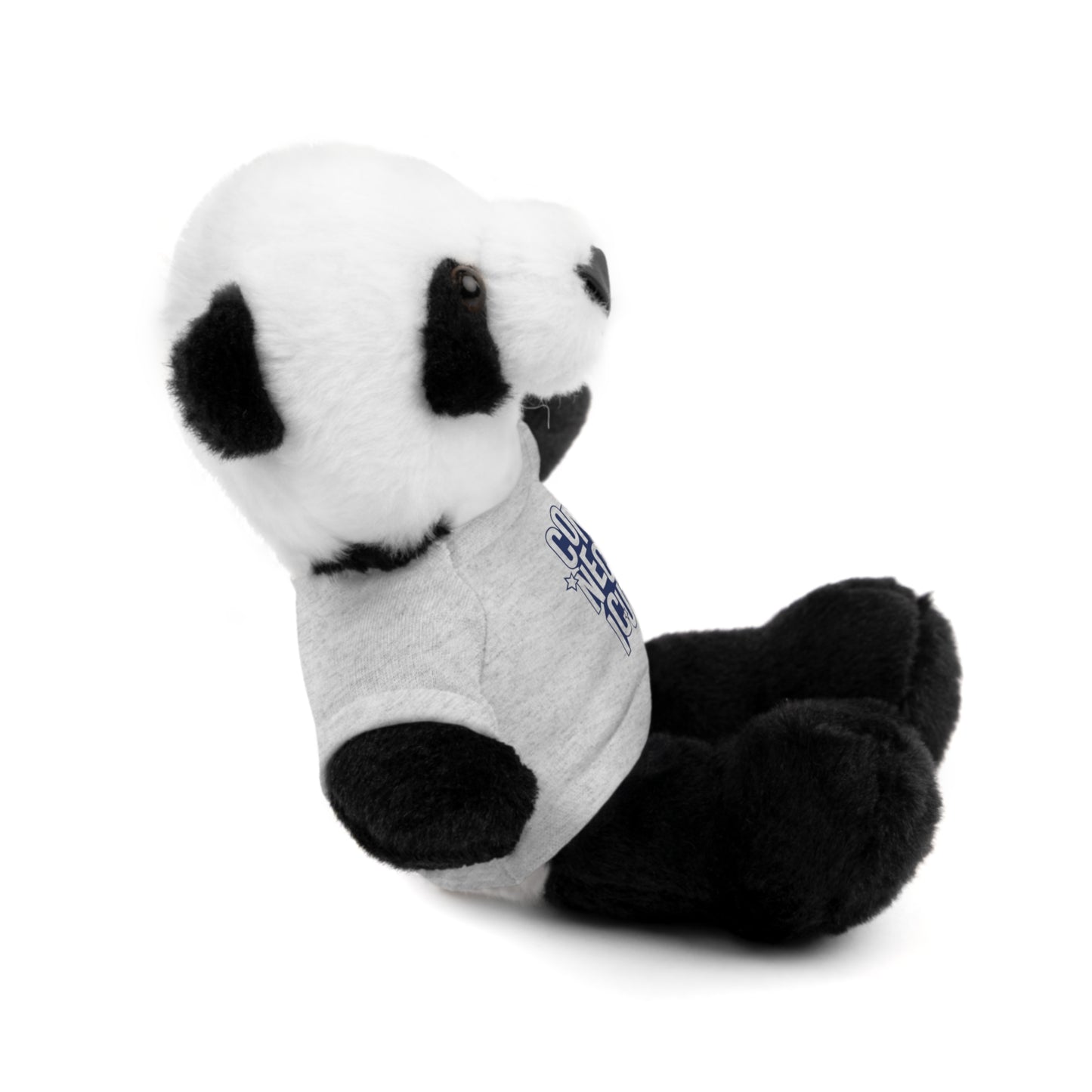 Connecticut Blue Lettering Stuffed Animals with Tee (multiple animals and colors)