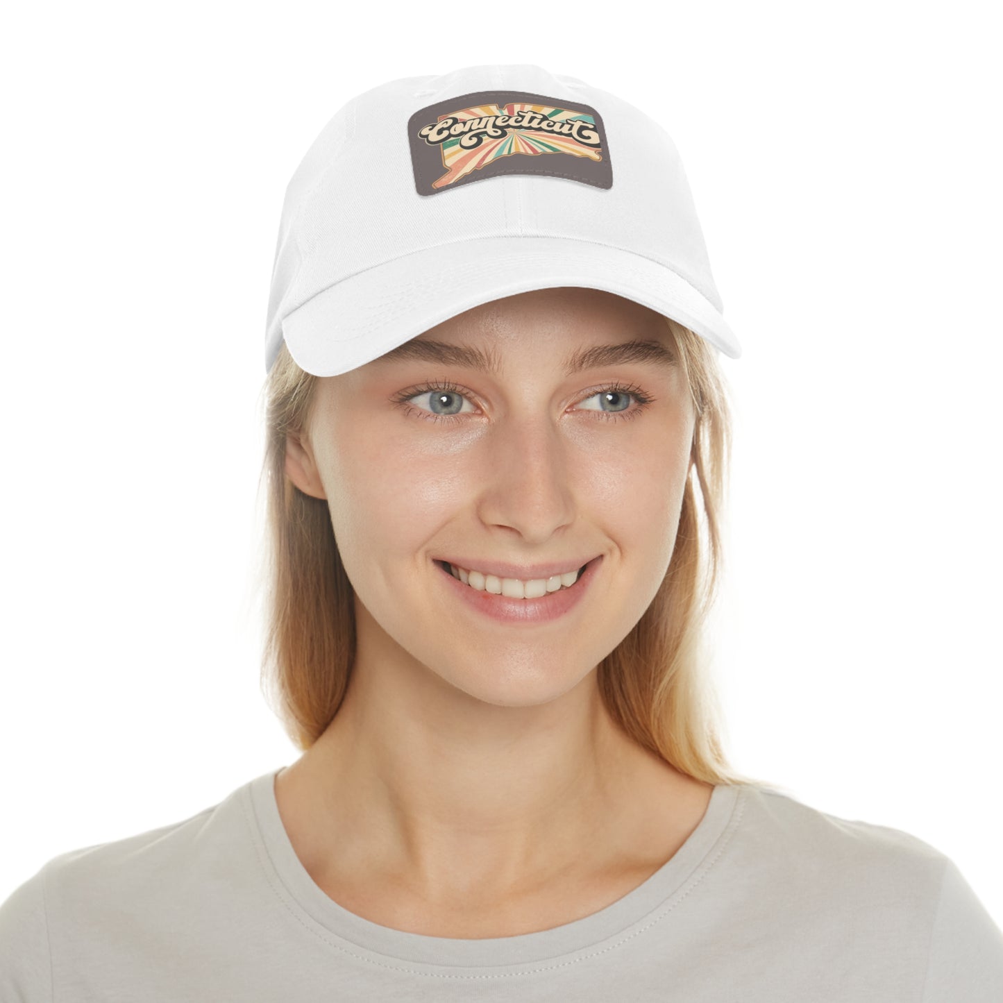 Connecticut Groovy Hat with Leather Patch