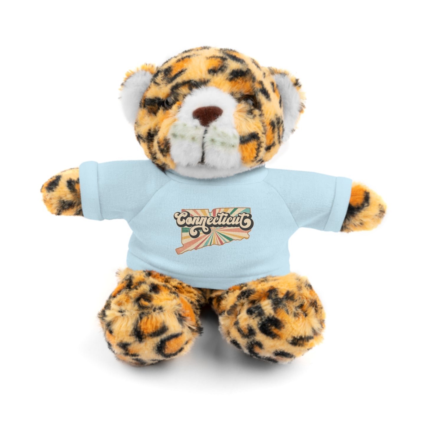 Connecticut Groovy Stuffed Animals with Tee (multiple animals and colors)
