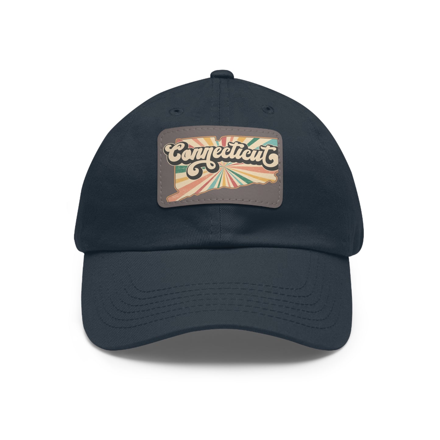 Connecticut Groovy Hat with Leather Patch