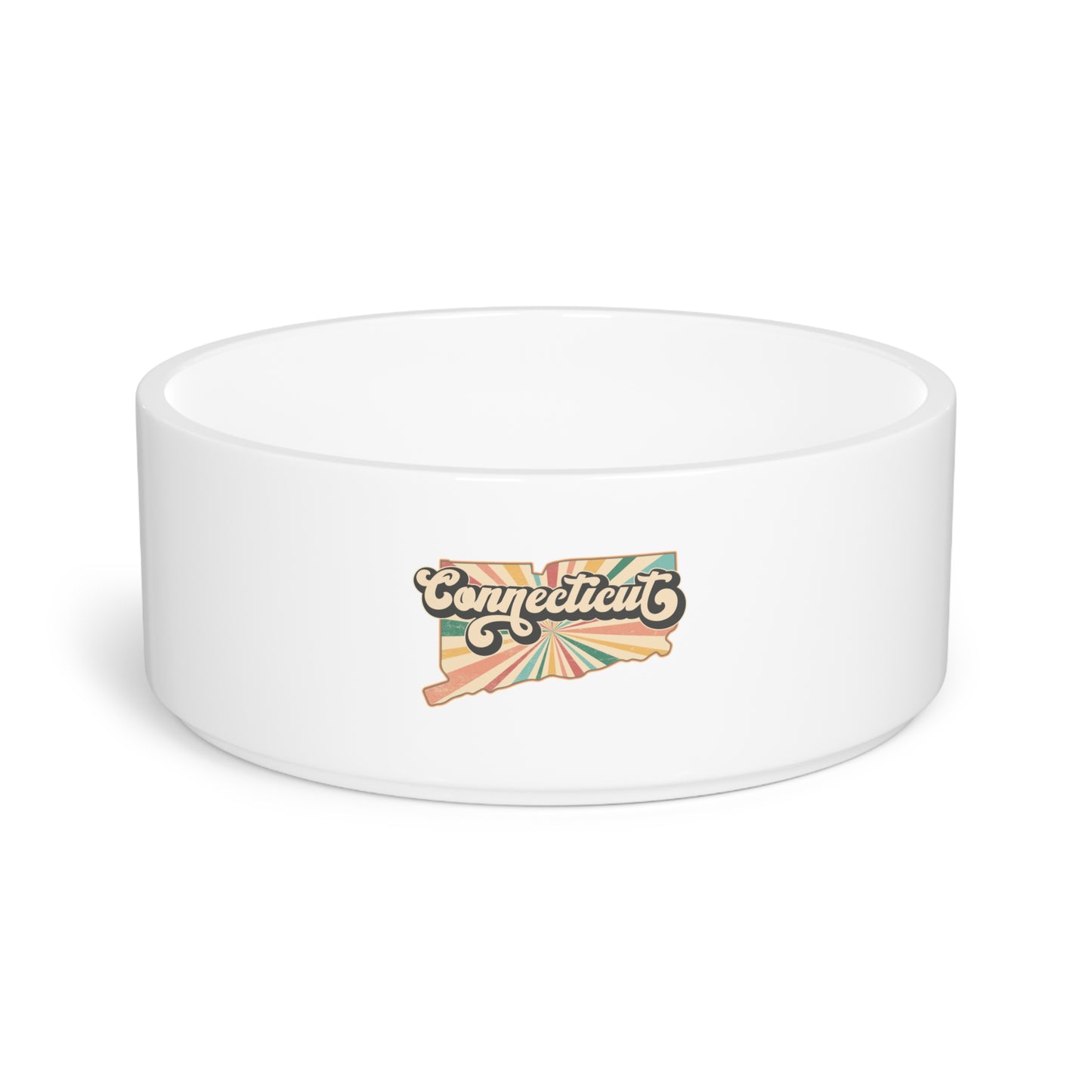 Connecticut Groovy Pet Bowl