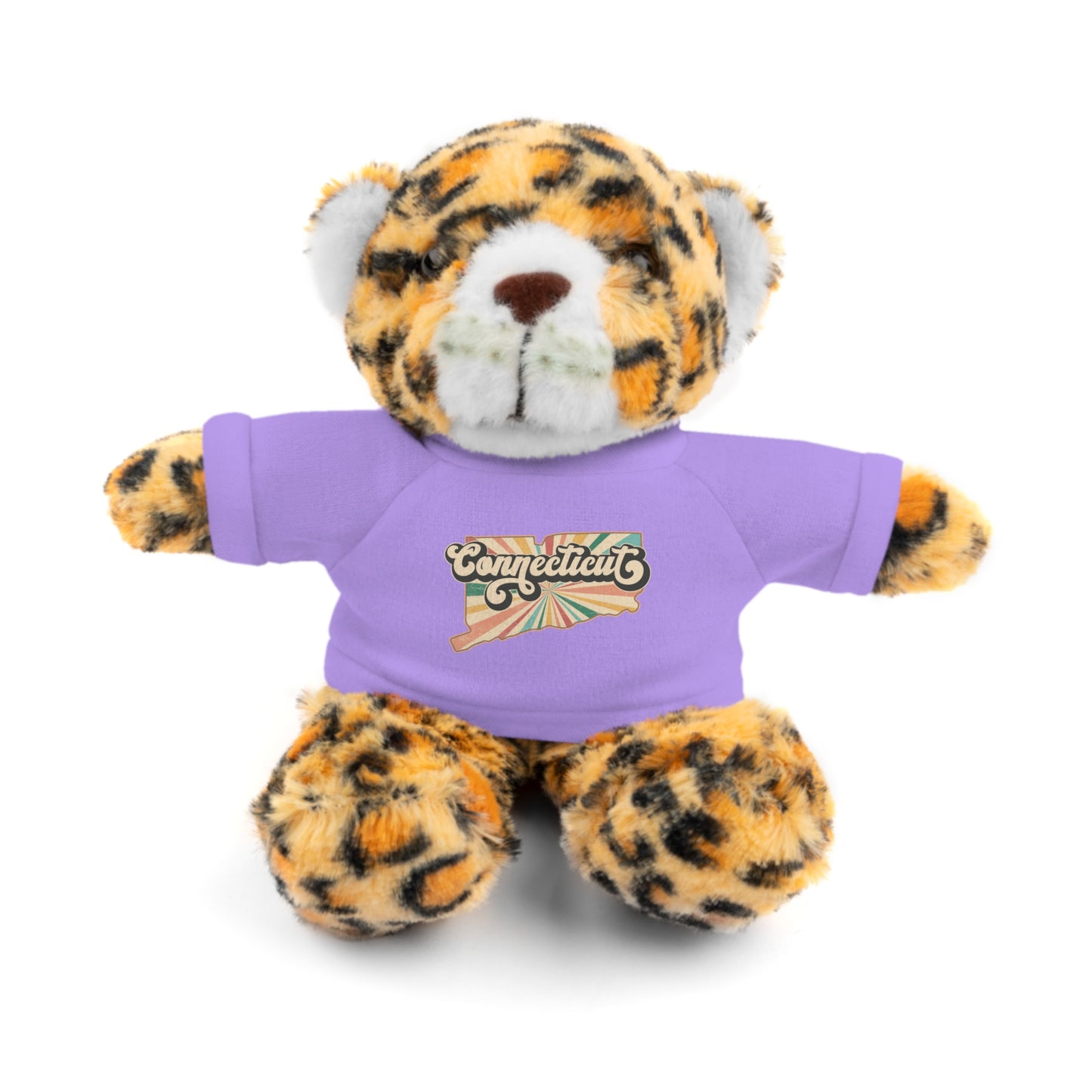 Connecticut Groovy Stuffed Animals with Tee (multiple animals and colors)