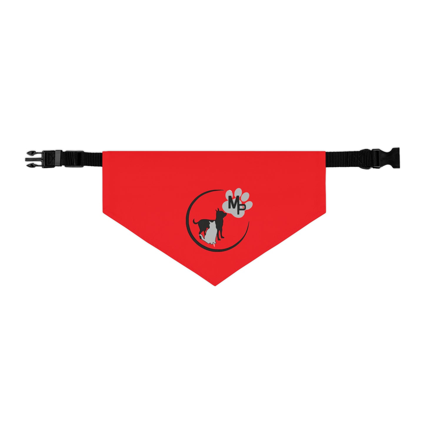 Monkey's Pack Red Pet Bandana Collar
