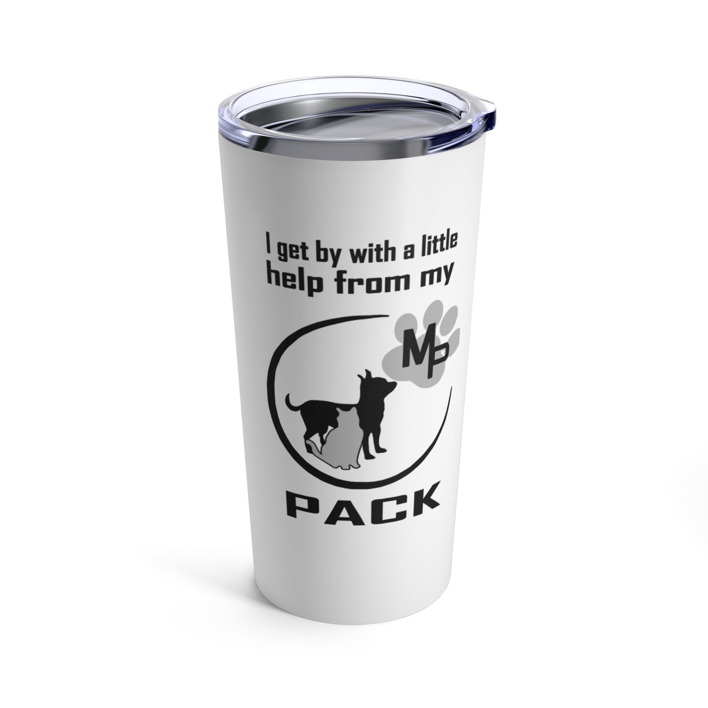 Monkey's Pack Tumbler 20oz (printed on both sides)