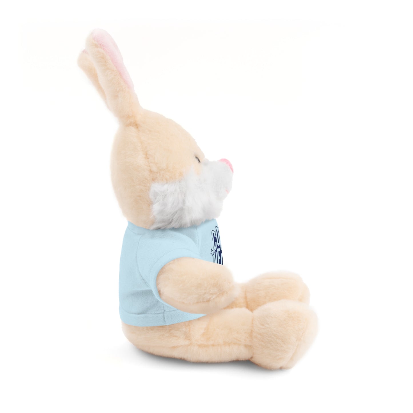 Connecticut Blue Lettering Stuffed Animals with Tee (multiple animals and colors)