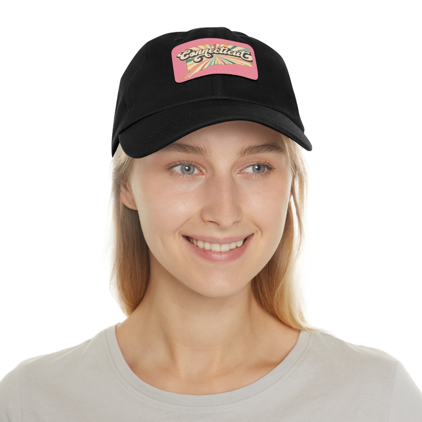 Connecticut Groovy Hat with Leather Patch