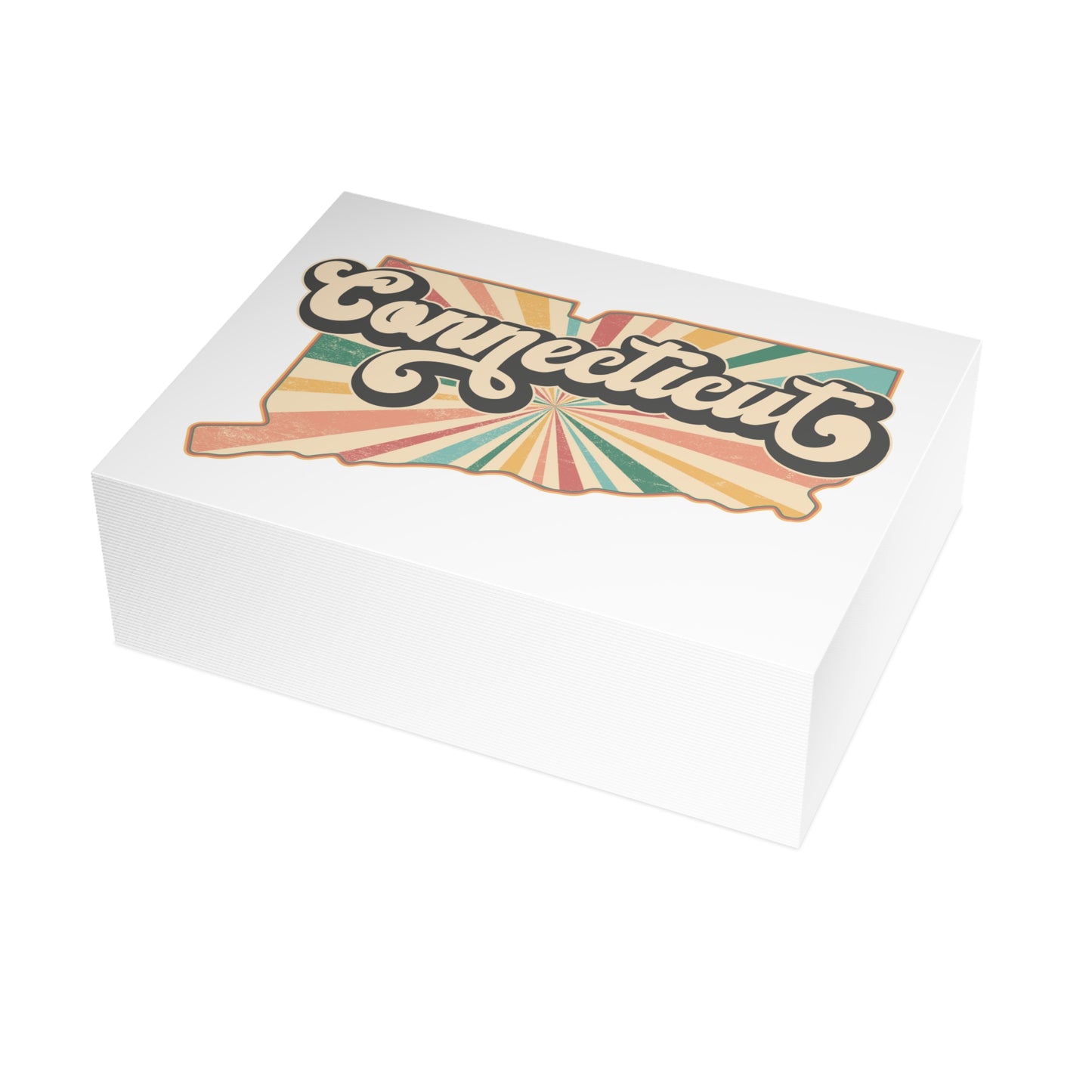 Connecticut Groovy Postcard Bundles (envelopes not included)
