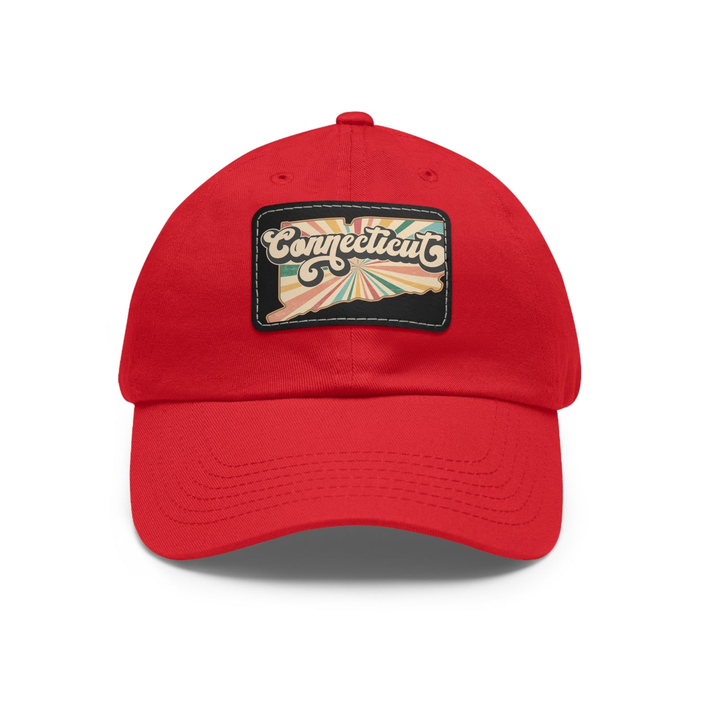 Connecticut Groovy Hat with Leather Patch