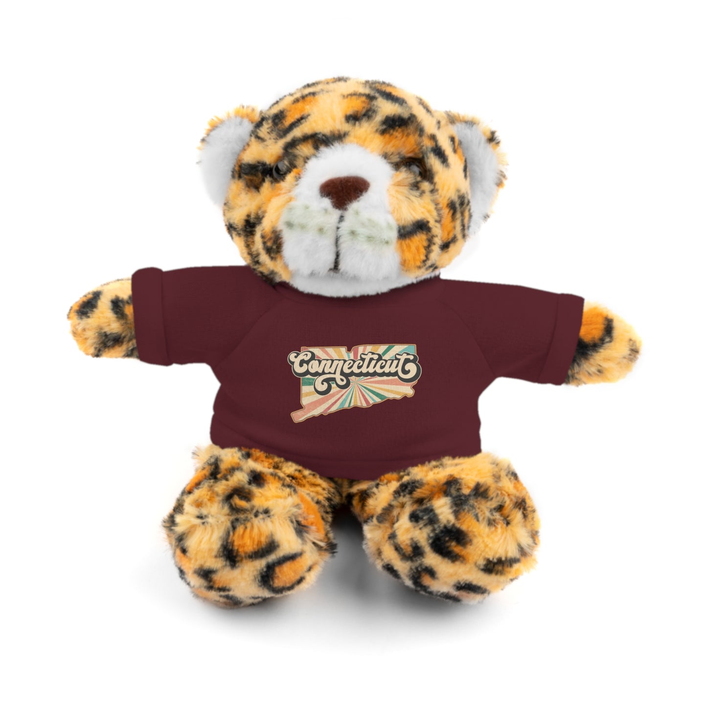 Connecticut Groovy Stuffed Animals with Tee (multiple animals and colors)