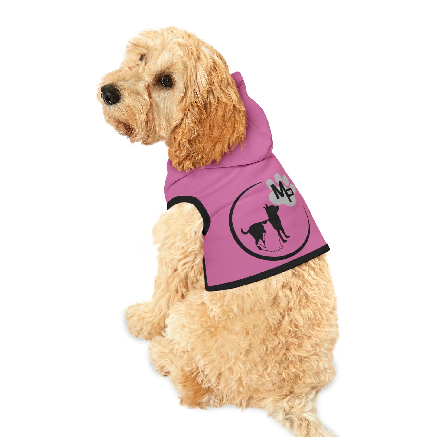Monkeys Pack Pink Pet Hoodie