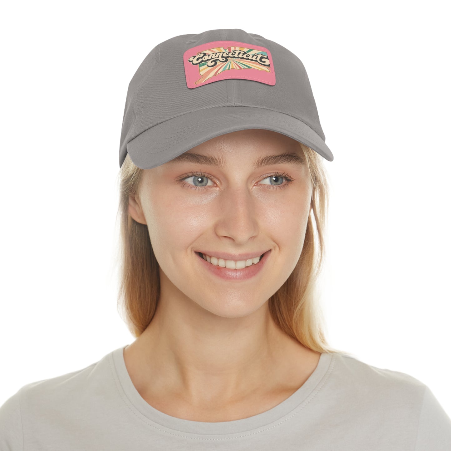 Connecticut Groovy Hat with Leather Patch