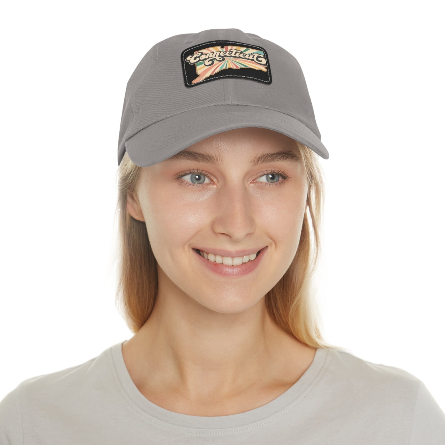 Connecticut Groovy Hat with Leather Patch