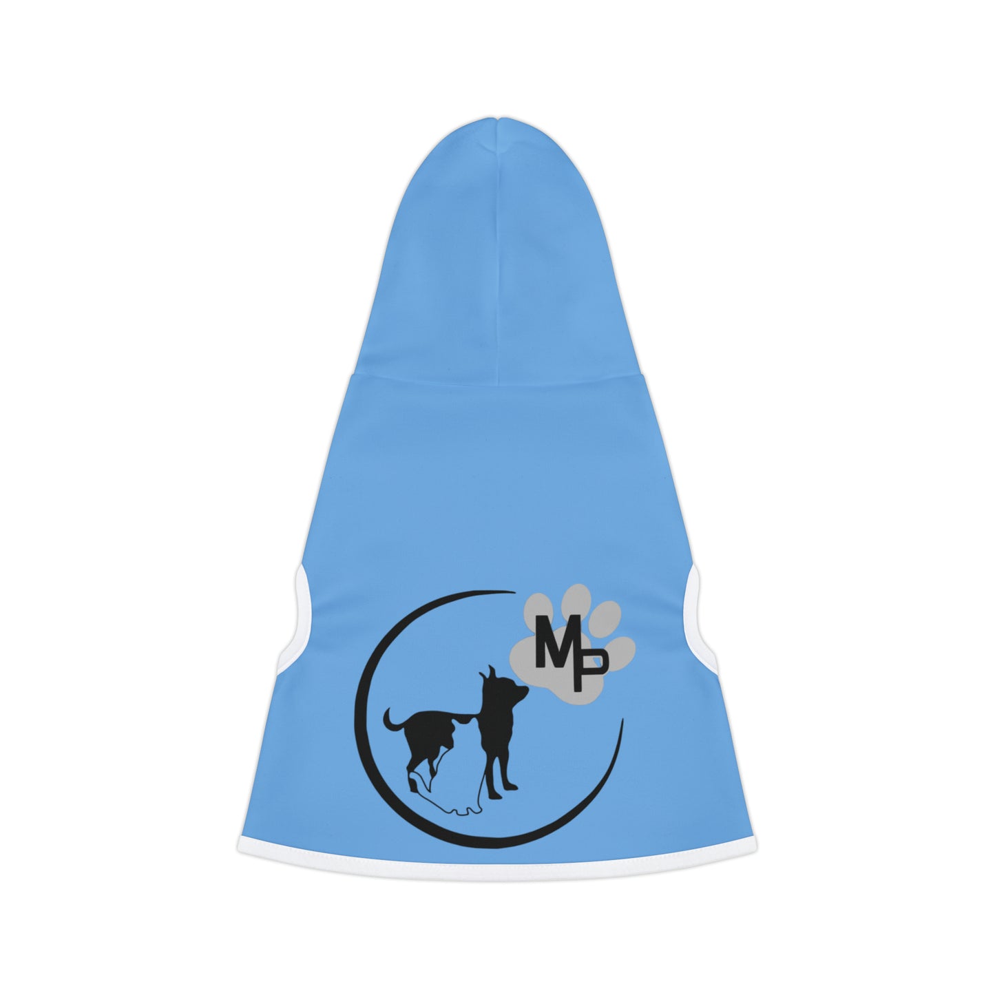 Monkeys Pack Blue Pet Hoodie