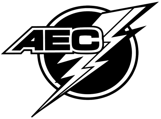 AEC Helmet Single or By the Sheet DECALS - JUST LOGO (color choices)