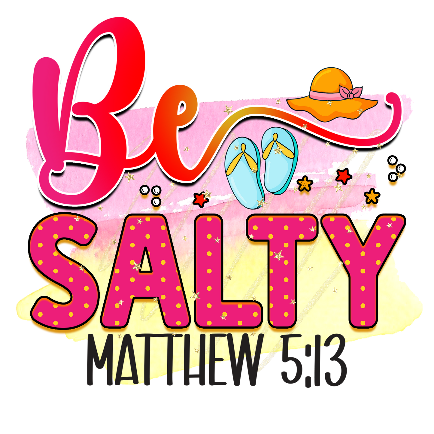 Be Salty Adult Tshirt