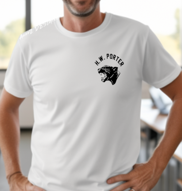 H.W Porter Panther ADULT NEW! Softstyle Tees