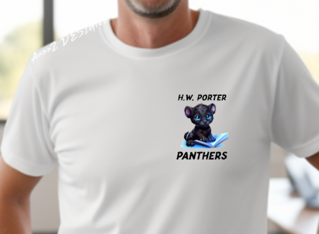 H.W Porter Child Panther Youth NEW! Softstyle Tees