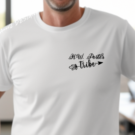 H.W Porter School Tribe Youth to Adult Customizable