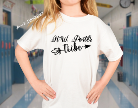H.W Porter School Tribe Youth to Adult Customizable