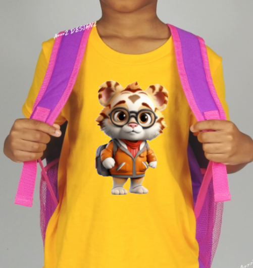 School Tiger Youth Tshirt